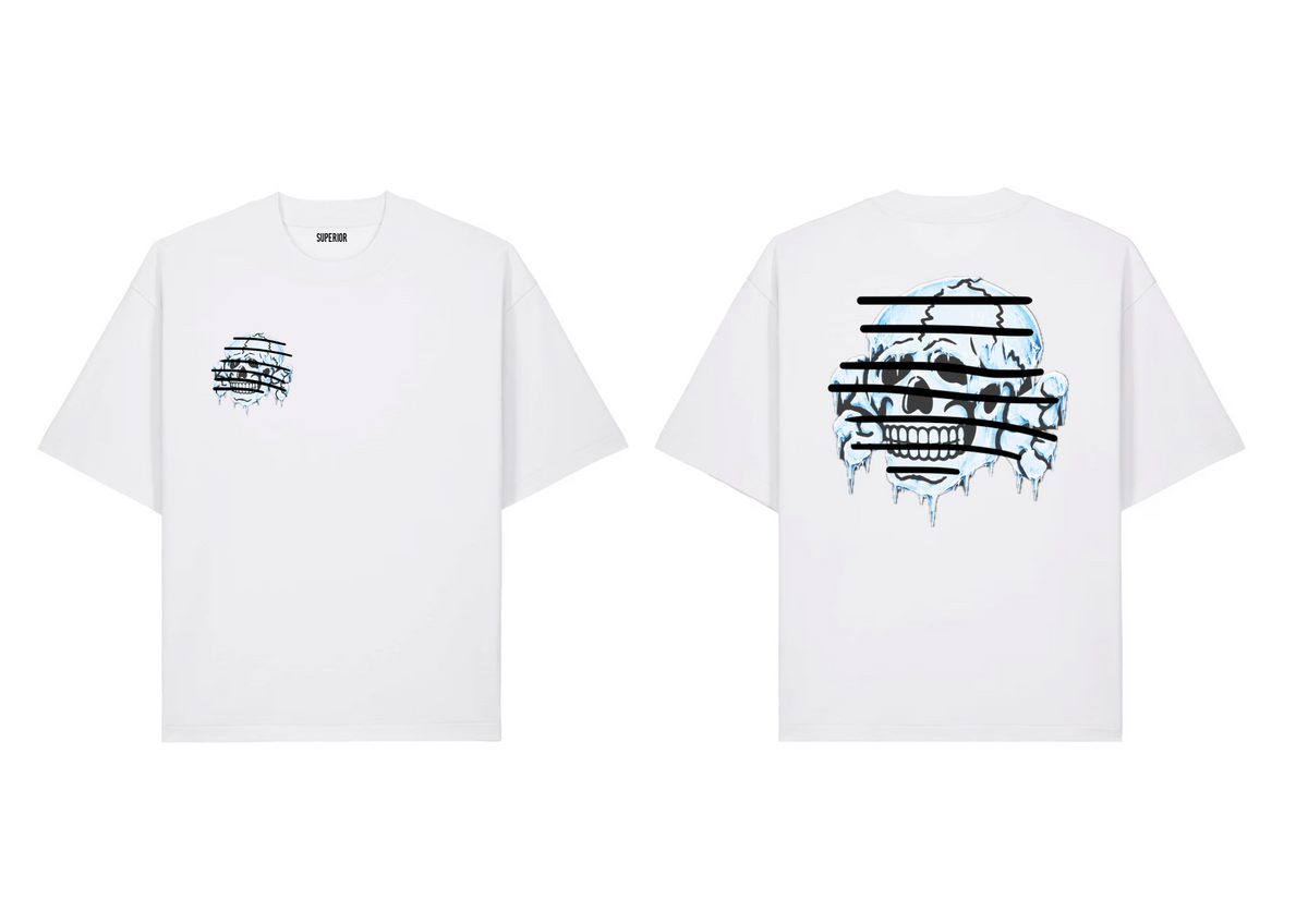 "ICY SKULL HEAD" TEE